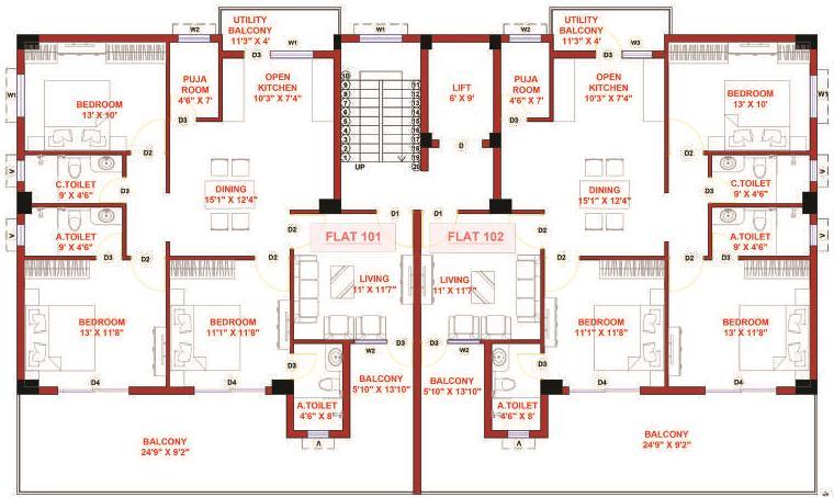 First Floorplan